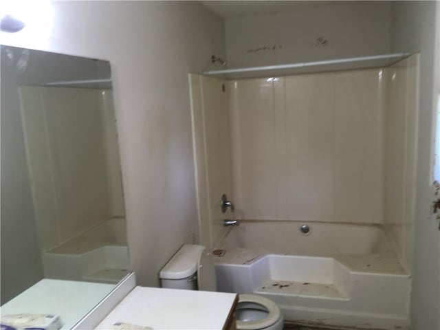 290 Covered Bridge Rd SW, Cartersville, GA 30120 - bathroom featuring vanity and bathtub / shower combination