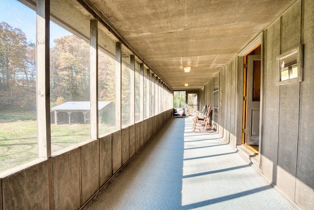 16810 Morganton Hwy, Morganton, GA 30560 - view of unfurnished sunroom