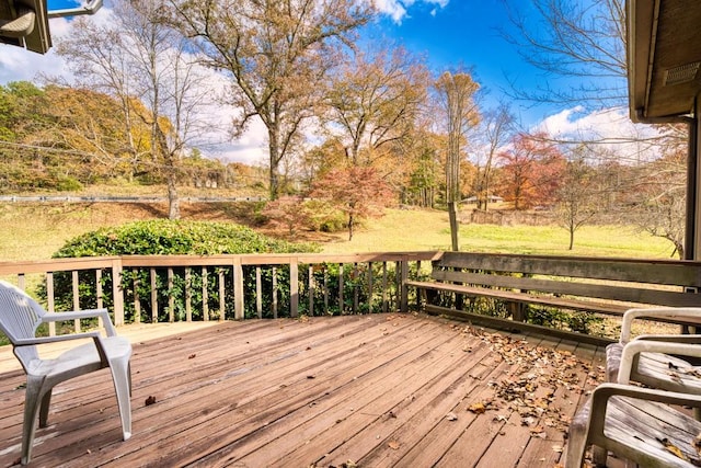 16810 Morganton Hwy, Morganton, GA 30560 - view of wooden deck