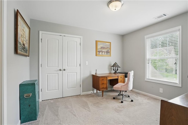 1255 Double Branches Ln, Dallas, GA 30132 - home office featuring carpet flooring and baseboards
