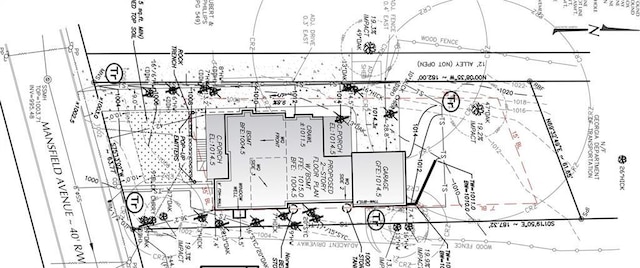 1200 Mansfield Ave NE, Atlanta, GA 30307 - map of parcels