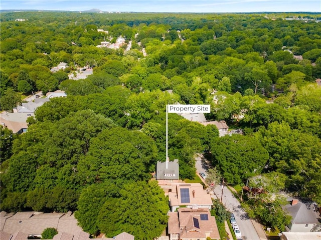 1200 Mansfield Ave NE, Atlanta, GA 30307 - drone / aerial view of a heavily wooded area