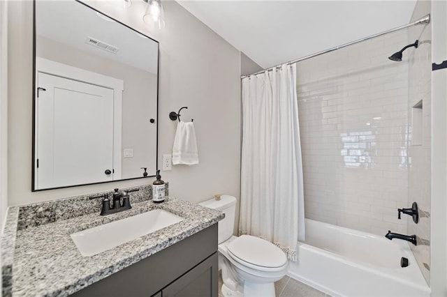 1010 Fendley St, Woodstock, GA 30188 - full bath with toilet, vanity, and shower / tub combo