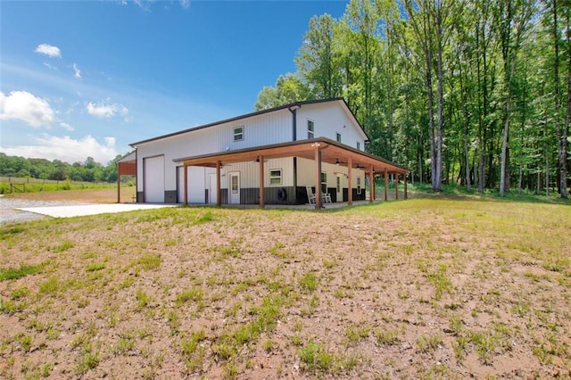 618 W Glade Creek Rd, Clarkesville, GA 30523 - back of house featuring an outbuilding and driveway
