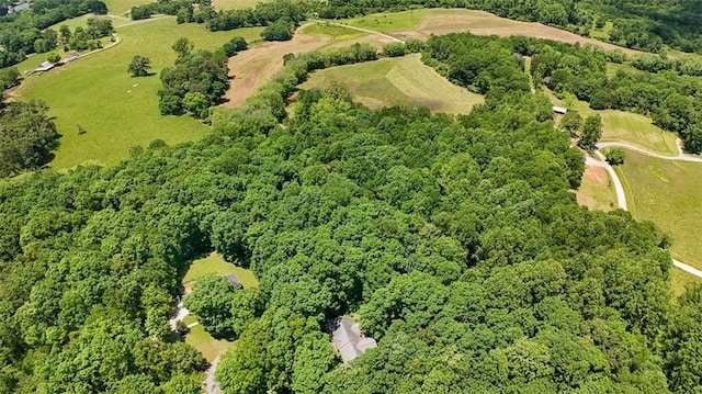 618 W Glade Creek Rd, Clarkesville, GA 30523 - aerial view of property's location with a heavily wooded area