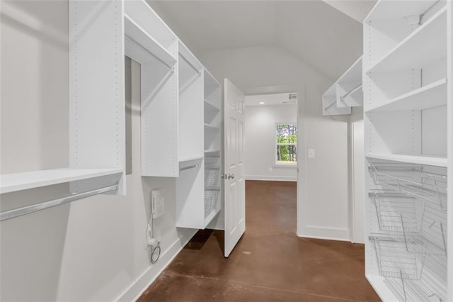 618 W Glade Creek Rd, Clarkesville, GA 30523 - spacious closet with lofted ceiling