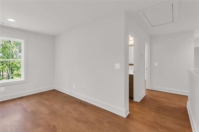 618 W Glade Creek Rd, Clarkesville, GA 30523 - spare room featuring baseboards and wood finished floors