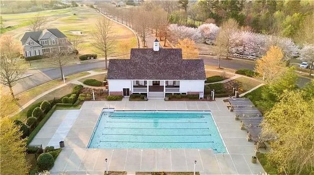 community pool featuring a patio