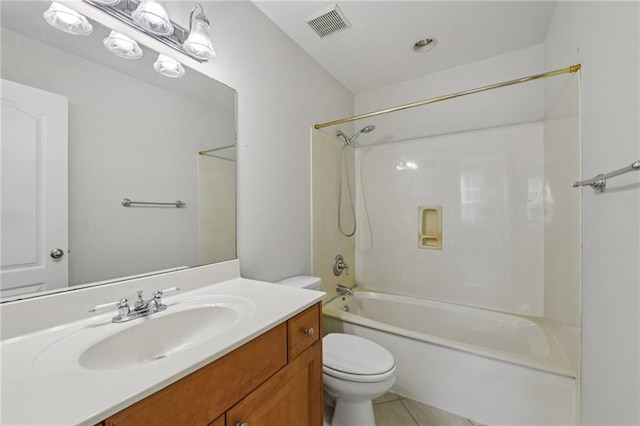 2825 NE Expy NE Unit F003, Atlanta, GA 30345 - bathroom with vanity, bathing tub / shower combination, and tile patterned flooring