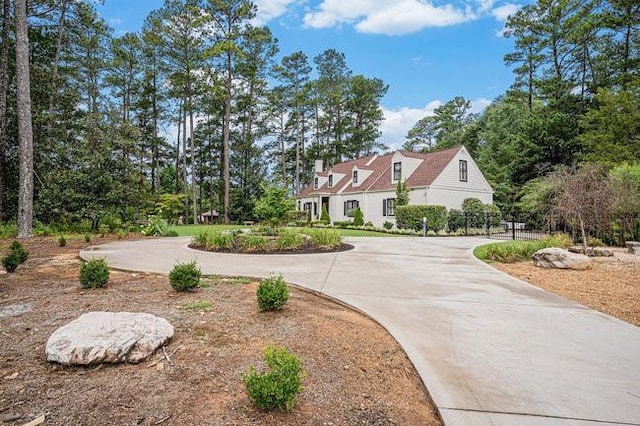 view of front of house