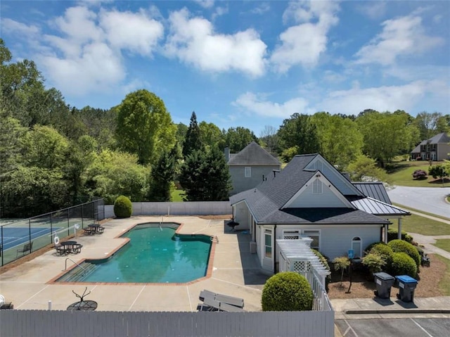 829 Verdun Way, Marietta, GA 30064 - view of pool with a fenced in pool, a patio, and fence