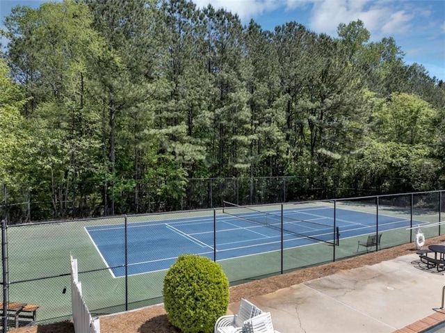 829 Verdun Way, Marietta, GA 30064 - view of tennis court with fence