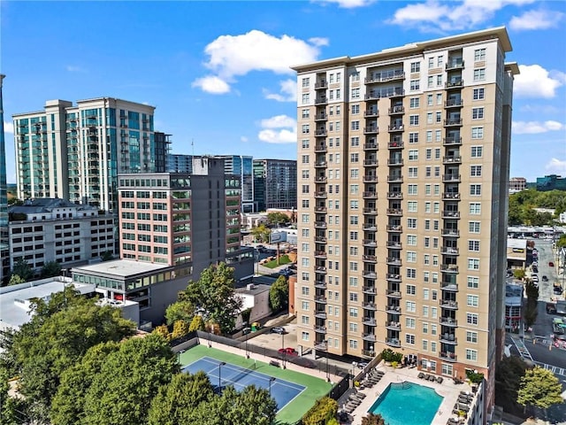 325 E Paces Ferry Rd NE Unit 703, Atlanta, GA 30305 - view of building exterior with a city view