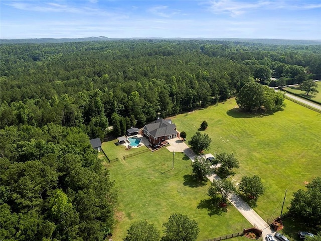 view of drone / aerial view