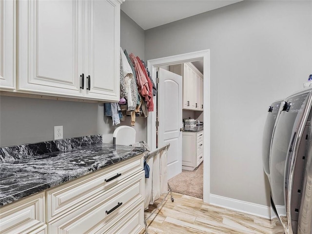 bathroom featuring wood-type flooring