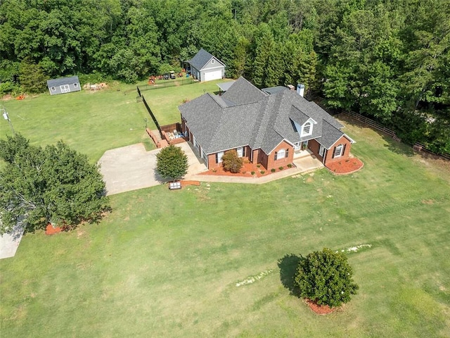 view of birds eye view of property