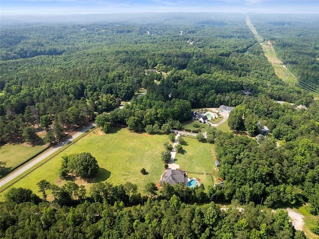 view of drone / aerial view