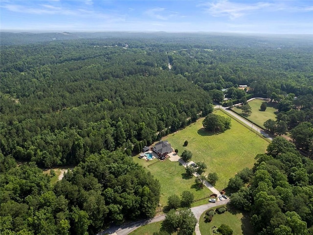 view of drone / aerial view