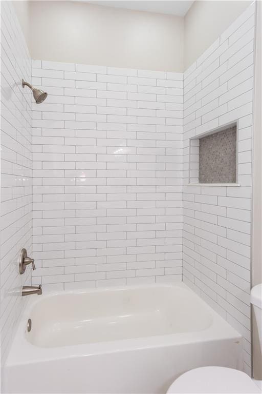 3286 Bachelor St, East Point, GA 30344 - bathroom with toilet and  shower combination