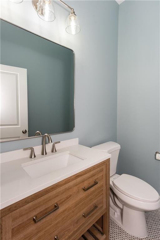 3286 Bachelor St, East Point, GA 30344 - bathroom featuring vanity and tile patterned floors