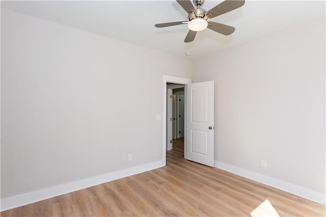 3286 Bachelor St, East Point, GA 30344 - empty room with baseboards and light wood finished floors