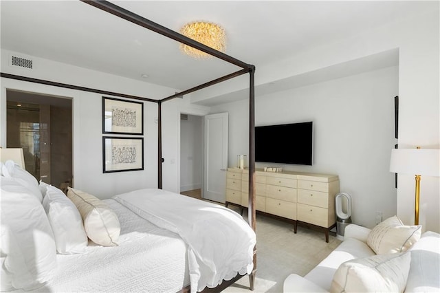 3107 Peachtree Rd NE Unit 1403, Atlanta, GA 30305 - bedroom featuring visible vents