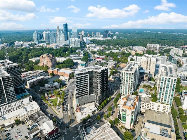 3107 Peachtree Rd NE Unit 1403, Atlanta, GA 30305 - aerial view featuring a city view