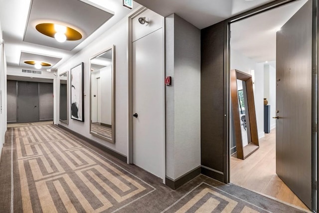 2575 Peachtree Rd NE Unit 6G, Atlanta, GA 30305 - hall with light carpet