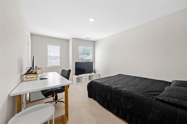 1025 Cherryfield Run, Marietta, GA 30008 - carpeted bedroom with a desk
