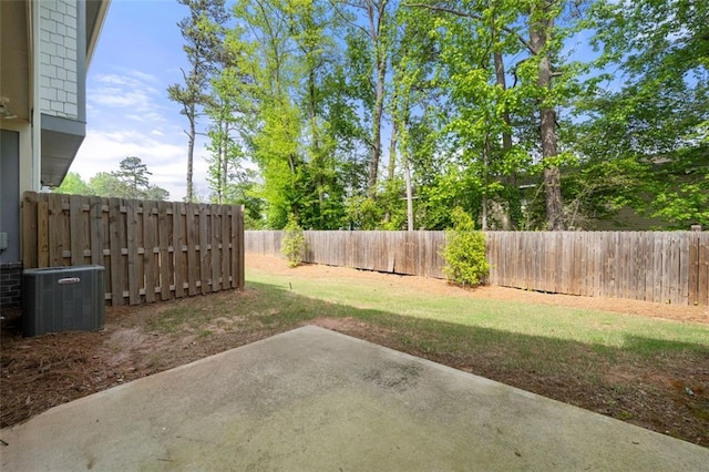 1025 Cherryfield Run, Marietta, GA 30008 - view of yard with cooling unit and a patio