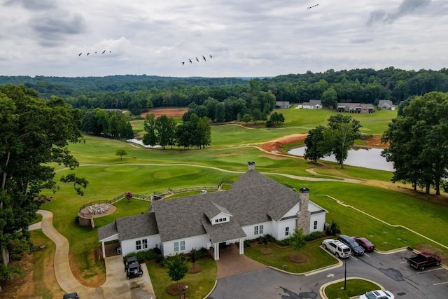 174 Greenview Ct, Homer, GA 30547 - aerial view of a large body of water and a local golf course