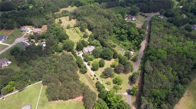 78 N Pomona Rd, Hampton, GA 30228 - aerial view of property and surrounding area with a forest