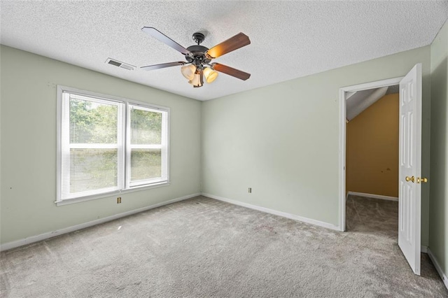 2196 Kildare Way NW, Kennesaw, GA 30152 - carpeted empty room featuring ceiling fan, a textured ceiling, and baseboards