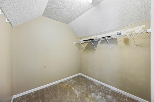 2196 Kildare Way NW, Kennesaw, GA 30152 - spacious closet with lofted ceiling and carpet