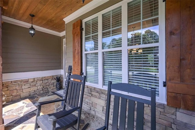 295 Hanover Dr, Villa Rica, GA 30180 - view of covered porch