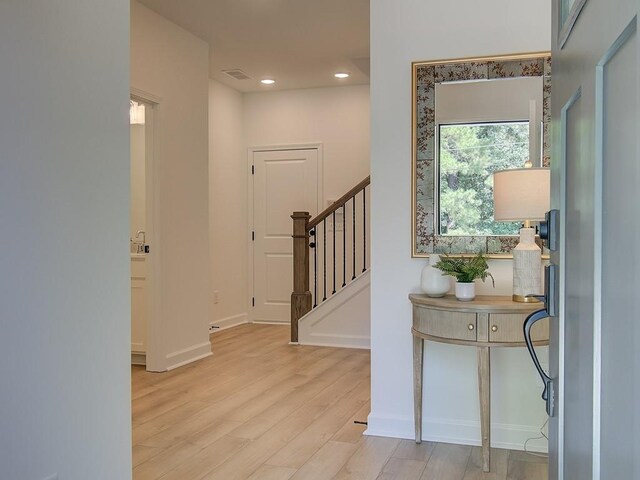 room details with hardwood / wood-style floors