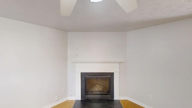 364 Springhaven Way, Lawrenceville, GA 30046 - detailed view of wood finished floors and a fireplace with flush hearth