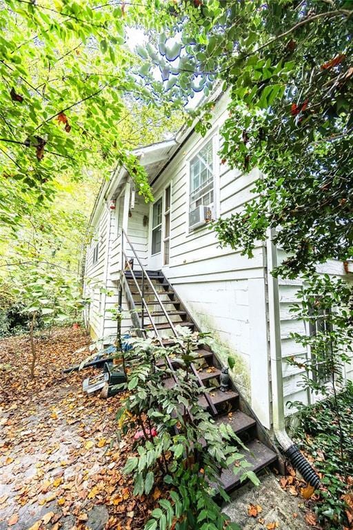 970 E Main St, Canton, GA 30114 - view of side of property with stairway