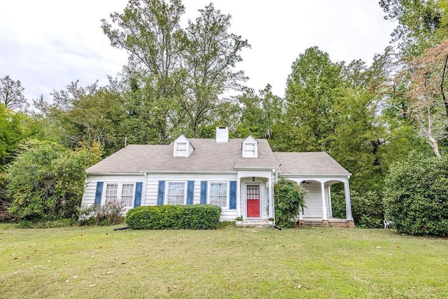 970 E Main St, Canton, GA 30114 - cape cod house with a chimney and a front yard
