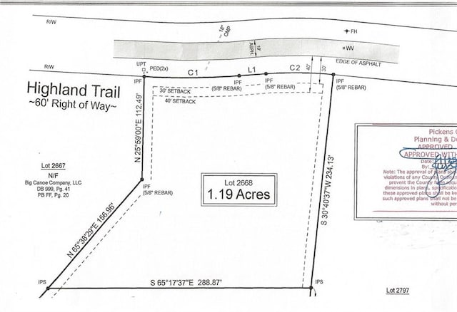 2668 Highland Trl, Big Canoe GA, 30143 land for sale