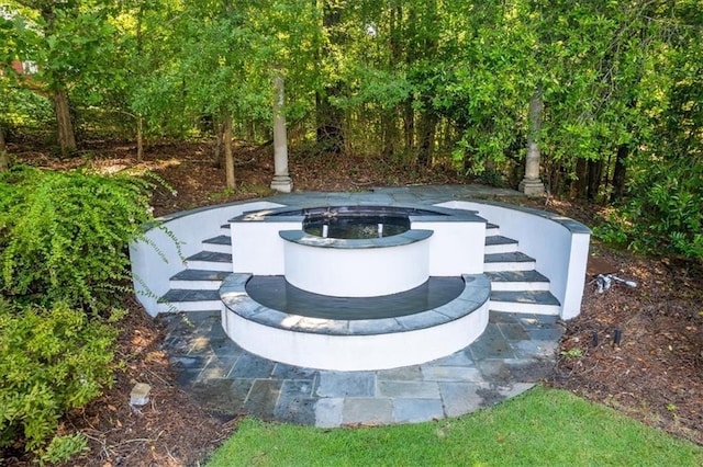 4670 Hamden Forest Dr SW, Atlanta, GA 30331 - exterior view of a fire pit