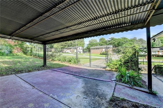 3991 Adamsville Dr SW, Atlanta, GA 30331 - view of patio / terrace with a gate