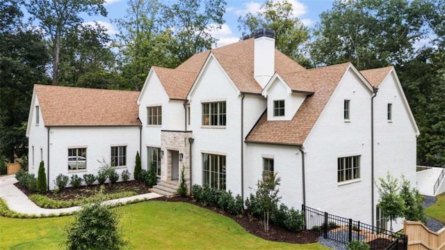 490 Mount Paran Rd NW, Atlanta, GA 30327 - view of front of property with a front lawn