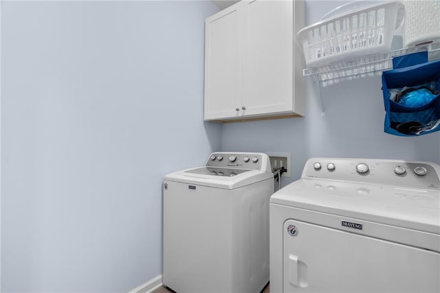 541 Mulberry Cir, Jasper, GA 30143 - washroom with separate washer and dryer and cabinets