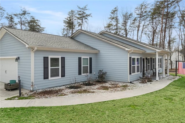 541 Mulberry Cir, Jasper, GA 30143 - view of property exterior with a yard and a garage