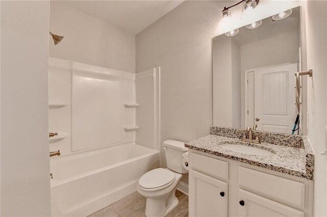 2090 Harvester Ln, Buford, GA 30518 - bathroom with vanity and  shower combination