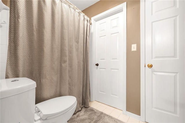 3310 Vista Creek Dr, Dacula, GA 30019 - bathroom featuring toilet and tile patterned flooring