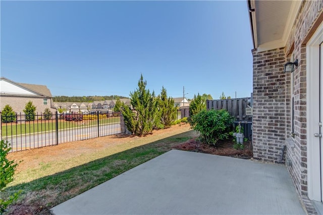 2378 Morgan Creek Rd, Buford, GA 30519 - fenced backyard with a patio and a residential view