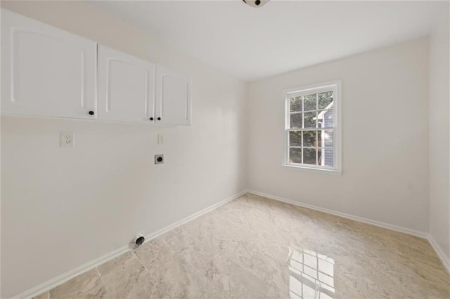 179 Hunters Crk, Dallas, GA 30157 - washroom with cabinet space and electric dryer hookup