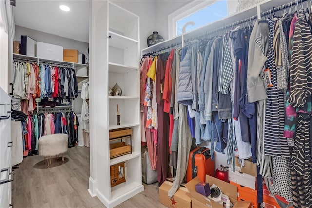 4550 Lois St SE, Smyrna, GA 30080 - walk in closet featuring wood finished floors